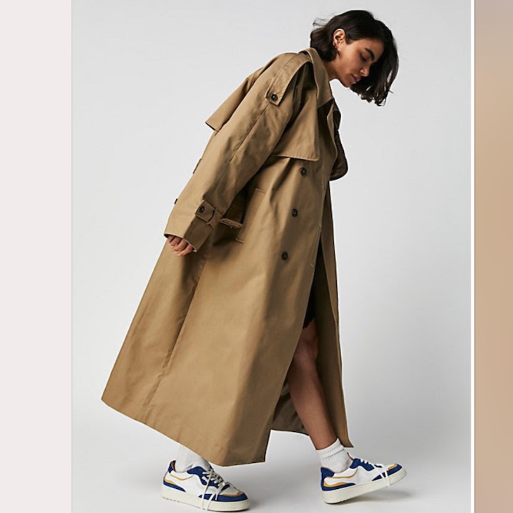 Free People Medium Trench Coat